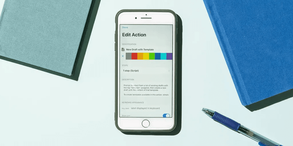 Drafts — opens to a blank page instantly, no setup required